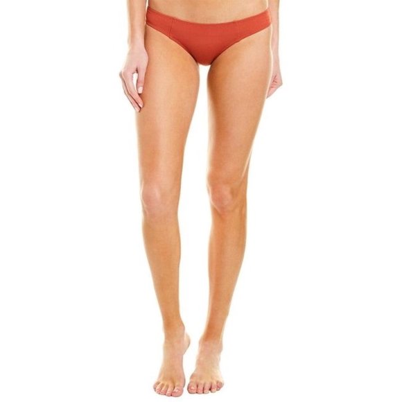 Solid & Striped The Isabella Rust Orange Bikini Bottom - Picture 3 of 8